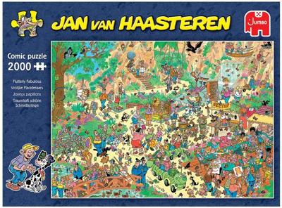 Jan van Haasteren - Vrolijke Fladderaars Puzzel 2000 Stukjes