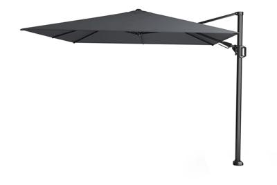 Platinum | Zweefparasol Challenger T² 300 x 300 cm | Antraciet