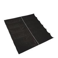Nesling Coolfit harmonica schaduwdoek zwart 2.9 x 5 meter - thumbnail