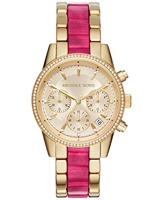 Horlogeband Michael Kors MK6517 Staal Roze 18mm - thumbnail