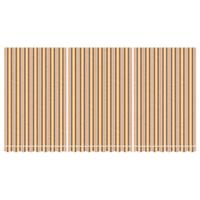 Vervangingsdoek voor luifel gestreept 6x3 m meerkleurig - thumbnail