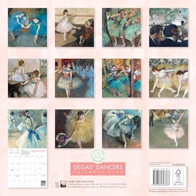 Degas Dancers Kalender 2026 - thumbnail