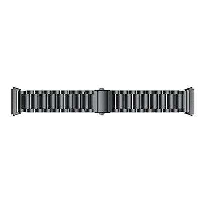 Fitbit Ionic - Schakelarmband Stainless Steel bandje - Zwart Fitbit Ionic - Schakelarmband Stainless Steel bandje - Zwart
