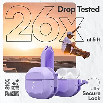 KeyBudz Element hoesje AirPods Pro (2nd gen) - Lavender