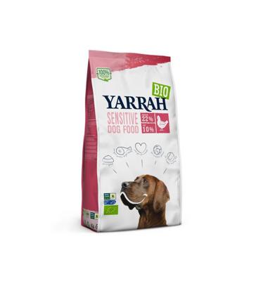 YARRAH DOG BIOLOGISCHE BROKKEN SENSITIVE KIP ZONDER TOEGEVOEGDE SUIKER 10 KG