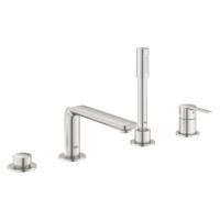 Badrandcombinatie GROHE Lineare New Viergats Supersteel - thumbnail