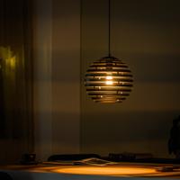 BASE Hanglamp 'Bonnie' 30cm, kleur Zwart - thumbnail