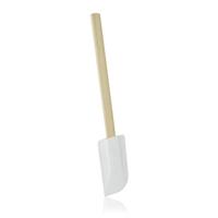 Metaltex pannenlikker houten/wit - thumbnail