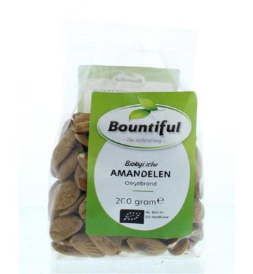 Bountiful Bountiful Amandelen Ongebrand Bio (200g)