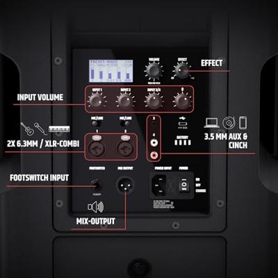 LD Systems Anny 10 draagbaar 10 inch PA-systeem, met accu
