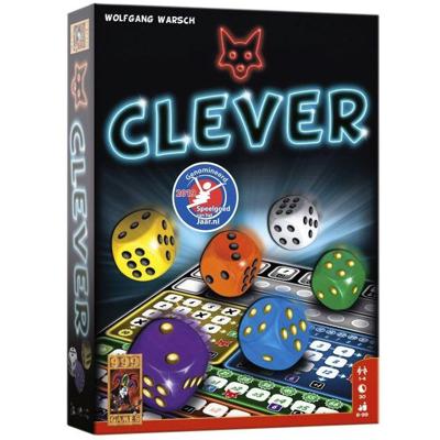 Dobbelspel clever | 6 stuks