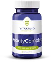 Vitakruid BeautyComplex met Keratine Hyaluronzuur & biotine 60 Tabletten - thumbnail