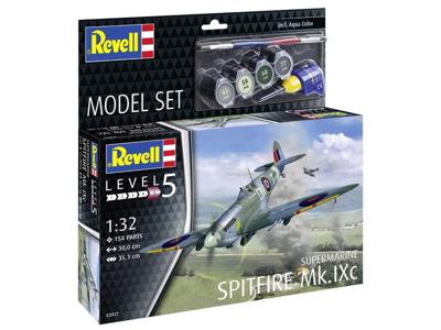 Revell 1/32 Supermarine Spitfire Mk.IXc Model-Set