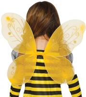 Gele vleugels 44x37cm - thumbnail