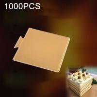 1000 stuks klein vierkant Cake kartonnen Pad dikke stijve gouden Cake Mousse Cake Mat - thumbnail