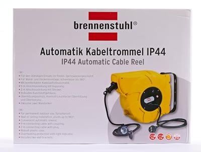 Brennenstuhl Automatische kabelhaspel IP44 9+2m H07RN-F 3G1,5 - 1241000 - thumbnail