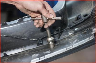 KS Tools 140.2578 Stantenset met doorn, 3-delig, Ø 18,4 mm (VW)