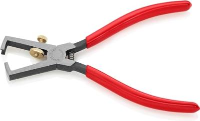 Knipex Afstriptang zwart geatramenteerd met kunststof bekleed 160 mm - 1101160 - thumbnail
