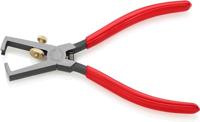 Draadstriptang lengte 160 mm gepolijst kunststof mantel met openingsveer KNIPEX - thumbnail