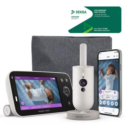 Video babyfoon - PHILIPS AVENT - Premium connected - SCD971/26
