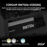 Voedingsbron Corsair RM750E 750 W 80 Plus Gold - thumbnail