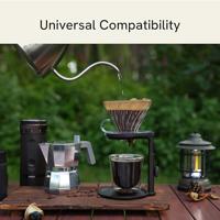 Outin - Universele koffie standaard - compatibel met de Outin Nano espressomachine - Verstelbaar in hoogte - Siliconen stootkussen voor plaatsing espressomachine - thumbnail