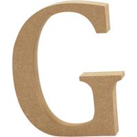 Creotime houten letter G 8 cm - thumbnail