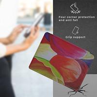 Lunso - Kobo Nia hoes (6 inch) - Vegan Saffiano Leren sleep cover - Tulpen - thumbnail