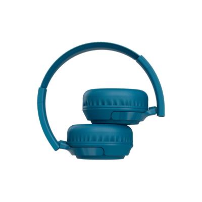 SPC Heron 2 Studio Draadloze Bluetooth-hoofdtelefoon, ECO, 50 uur batterij, dual gelijktijdige verbinding, geïntegreerde microfoon, verstelbaar en opvouwbaar, blauw, van gerecycled kunststof