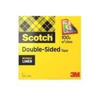 Scotch dubbelzijdige plakband ft 19 mm x 33 m - thumbnail