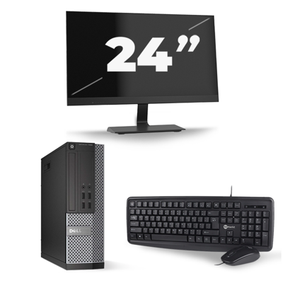 Dell Optiplex 7020 SFF - Intel Core i7-4e Generatie - 16GB RAM - 256GB SSD - Windows 10 + 1x 24 inch Monitor Dell Optiplex 7020 SFF - Intel Core i7-4e Generatie - 16GB RAM - 256GB SSD - Windows 10 + 1x 24 inch Monitor