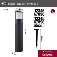 Paulmann 94514 Staande LED-tuinlamp Antraciet - thumbnail