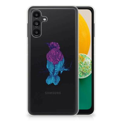 Samsung Galaxy A13 | A04s Telefoonhoesje met Naam Merel Samsung Galaxy A13 | A04s Telefoonhoesje met Naam Merel