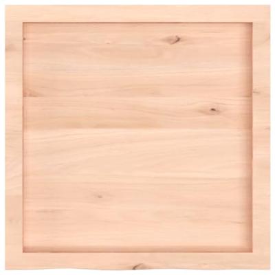 VidaXL Wastafelblad 60x60x(2-6) cm onbehandeld massief hout VidaXL Wastafelblad 60x60x(2-6) cm onbehandeld massief hout