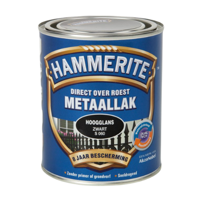 Hammerite Metaallak Hoogglans | Clear | N00 | 470ml - 5111666