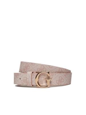 Guess Vikky 4G Logo Riem Dames Roze - Maat S - Kleur: Roze | Soccerfanshop Guess Vikky 4G Logo Riem Dames Roze - Maat S - Kleur: Roze | Soccerfanshop