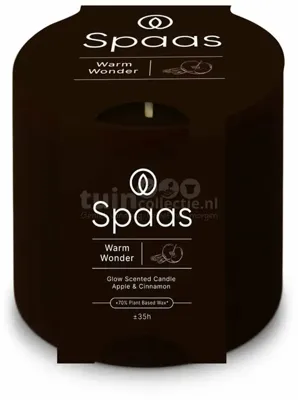 Spaas Glow Geurkaars Warm Wonder