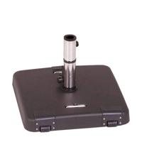 Universele Stokparasolvoet Madison 50kg 'Luxe Black' met trekstok, geschikt voor alle stokparasols - Madison - thumbnail