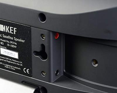 KEF T101c center speaker zwart stuk | Ultra Flat | 3,5 cm diep | 10-100 | hi | thuisbioscoop | TV