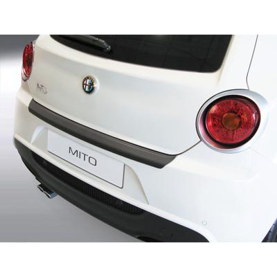 Bumper beschermer passend voor Alfa Romeo Mito 2008- Zwart GRRBP546