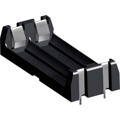 Keystone Electronics 1021 Batterijhouder Aantal cellen: 1 AAA (potlood) Doorsteekmontage THT (l x b x h) 53 x 13 x 11 mm