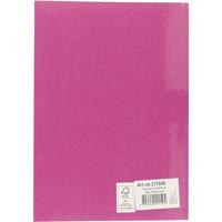 Creativ Company Gekleurd karton, a4, vel 210x297 mm, 180 gr, roze, 20 vel/ 1 doos - thumbnail