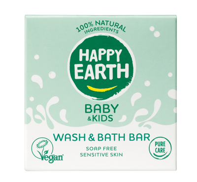 Happy Earth Was & bad bar baby & kids 50 Gram