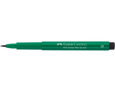Faber Castell Tekenstift Pitt Artist Pen Brush - 264 phthalogroen donker