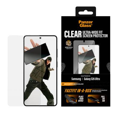 PanzerGlass PG56378 Screenprotector (glas) Samsung Galaxy S26 Ultra 1 stuk(s) PanzerGlass PG56378 Screenprotector (glas) Samsung Galaxy S26 Ultra 1 stuk(s)