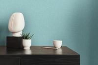 Livingwalls Famous Garden - Turquoise - Structuur - 393535 - thumbnail