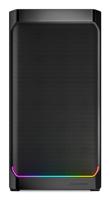 Sharkoon mk4 rgb strip mini tower behuizing (zwart | 2x usb-a | 1x usb-c | rgb) - thumbnail