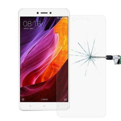 Xiaomi Redmi 4 X 0 26 mm 9H oppervlaktehardheid Explosieveilig niet-volledig scherm getemperd glas Film