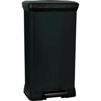 Vuilnisemmer Curver Zwart 50 L Metaal Plastic - thumbnail