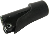 Gazelle handvat rechts basis 105mm zwart - thumbnail